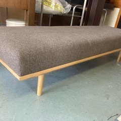 長椅子☆97240背無し相合家具W1670業務用台輪頑丈