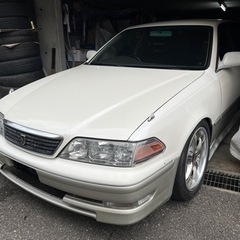 平成11年式 トヨタ マークⅡ GX100 5MT載せ換え公認 タイベル交換済み 車高調 社外アーム レカロシート エアコンOK  の画像