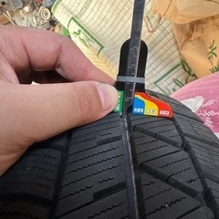 成約済み！スタッドレスVRX3 145/80R13 4本セットスチールホイール付きの画像