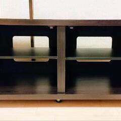 ✭美品✭【木目調キャスター付き】テレビ台の画像