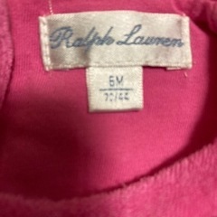 7)ラルフローレン(70)ロンパースの画像