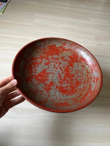 果物盛鉢　塗り物