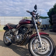 SRX400 社外マフラー2種類付