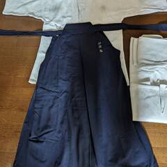 剣道　中古　胴着2枚と袴