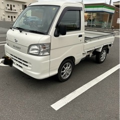 低走行！美車✨【安心の名変込み】DAIHATSUダイハツ ハイゼットトラック５速MT4WD車！！の画像