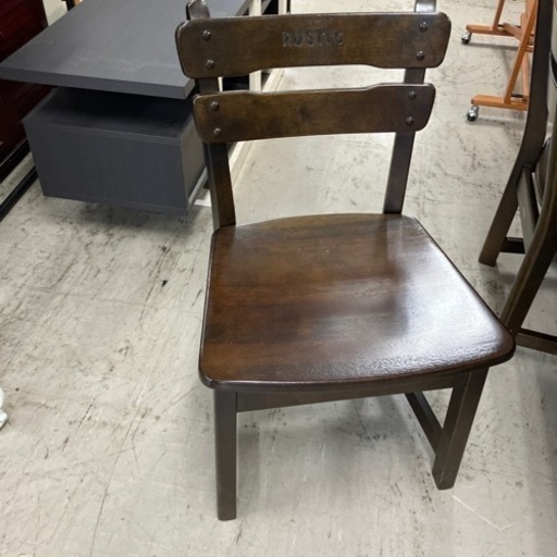 I2406-244 カリモク ダイニングテーブルセット イス4脚 バラ売り不可 天板キズ・汚れあり 中古