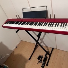 【美品】CASIO 電子ピアノ PX-S1000 RD