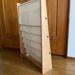 お値下げしました！通販生活 カタログハウス マガジンラックの画像