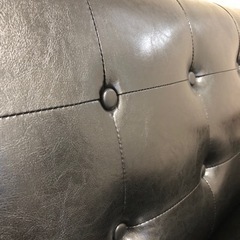 2人掛けソファ　レトロモダンの画像