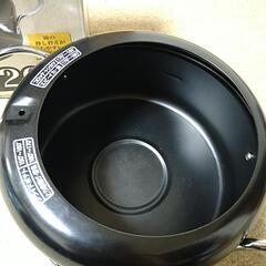 【お取引中】 天ぷら鍋20センチ　調理器具の画像