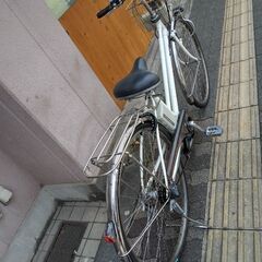[Panasonic] ViVi City(ビビ シティ)27吋 電動アシスト自転車 6.6Ahバッテリー+充電器(ホワイト)の画像
