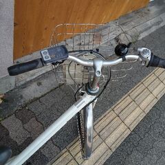 [Panasonic] ViVi City(ビビ シティ)27吋 電動アシスト自転車 6.6Ahバッテリー+充電器(ホワイト)の画像