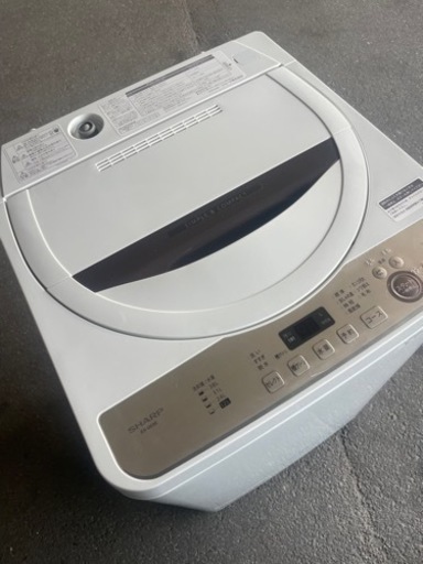 【美品】2021年シャープ洗濯機6キロ