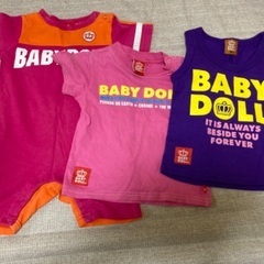 BABY DOLL ベビー服　3着