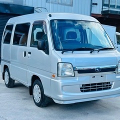スバルサンバーディアス 4WDエアコンパワステ付き平成20年 車検令和8年6月まで2年付き5速マニュアルの画像