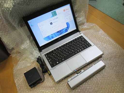 下取り・発送可！ NEC Versapro Core i5 実測1303g Windows11 Pro / Office 2016 Professional インストール済（ライセンス認証済）12インチ ノートPC