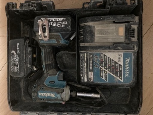 マキタインパクト2台セットで！