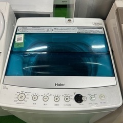 早い者勝ち大セール‼️‼️＋ご来店時、ガンお値引き‼️Haier(ハイアール) 2019年製 7.0 洗濯機🎉