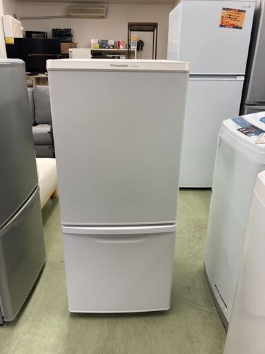 【リサイクルショップ　ピカソ　小松原】パナソニック Panasonic138L 右開き 2ドア冷蔵庫 2019年製 NR-B14BW ホワイト★2168★