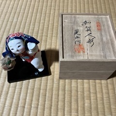 【6/22処分:無料】加賀人形　晃山作