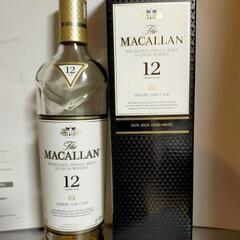 MACALLAN12年の空き瓶と箱の画像