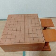 将棋盤と駒台のみ