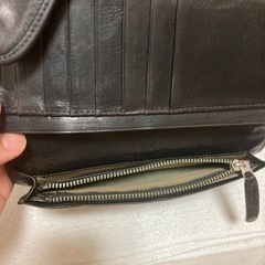 👛本革ビンテージ　ラマーレ 長財布 ブラックの画像