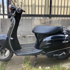 50cc 　スズキ　ヴェルデ　後輪パンク、回転数上がらず　の画像