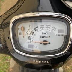 50cc 　スズキ　ヴェルデ　後輪パンク、回転数上がらず　の画像