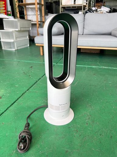 大阪❗️♻️エコマックス♻️配送も可⭕️「S428」⭐️ダイソン⭐️  AM09 セラミックファンヒーター hot cool 扇風機 2021年製【大阪市プレミアム付商品券利用可能！】