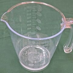 【お取引成立済みです】★1リットル計量カップ 無料 で差し上げま...