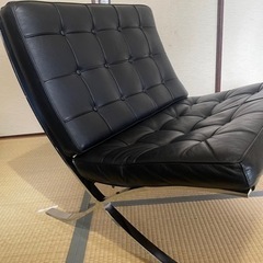 お値下げ！バルセロナチェア　オットマン付きの画像