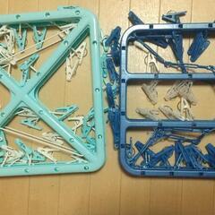 ランドリーラック、ハンガーの画像