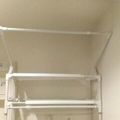 ランドリーラック、ハンガーの画像