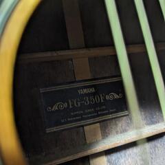 YAMAHA FG-350F 黒ラベル 1975年製 ハードケース付き