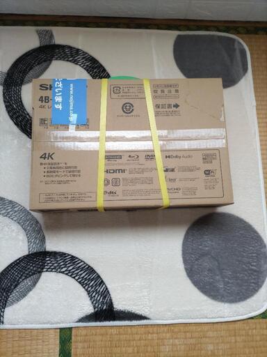 未開封 SHARP  4Kレコーダー 2TB