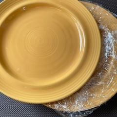 大きめの皿 2枚 生活雑貨 食器 プレートの画像
