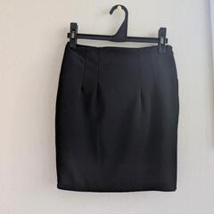 まとめ割あり☆シンプル黒タイトスカート