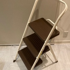 アイリスオーヤマ 折りたたみステップ 脚立 踏み台 3段 　OS...