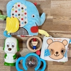 赤ちゃん用　　玩具いろいろ5点セットの画像