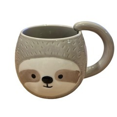 ナマケモノ マグカップ 耐熱 レンジ使用可能 ★ 新品 陶器 湯...