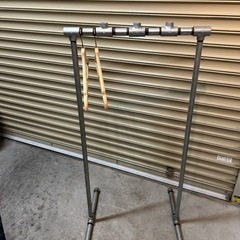 ガス管ラック　パイプ ハンガーラックの画像