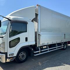 【車検付】ISUZU アルミウイング ワンオーナー 記録簿付 衝...