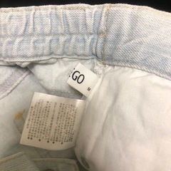 WEGOショーパンMサイズ　黒Ｔシャツ160の画像