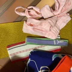 浴衣 ユリ 百合 アサガオ 花  レトロ の画像