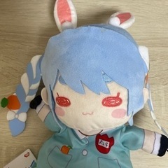 ホロライブプロダクション　兎田ぺこら　パペットぬいぐるみ どんちゃんマフラー 新　の画像
