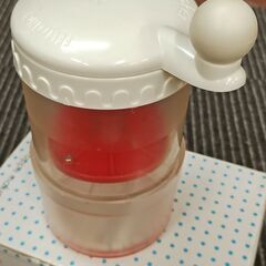 【お取引成立済みです】★フェリシモ ミニフラッペメーカー差し上げ...