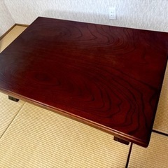無償‼️和風　日本製　和家具　木製ローテーブル