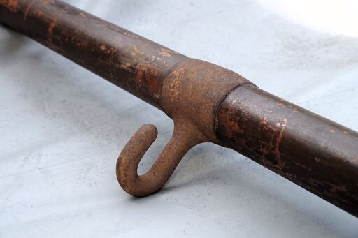 古民具　棒　フック　鍵　吊り金具　荷役　アンティーク　農具　玉掛け