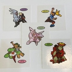ポケモン　シール4️⃣
